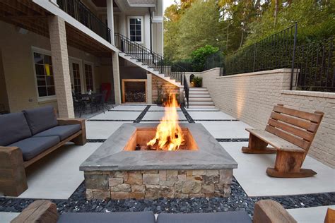 How To Build Fire Pit On Concrete Patio