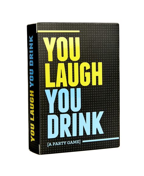 Buy You Laugh You Drink - The Drinking Game for People Who Can't Keep a ...