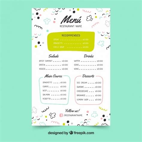 Cute Menu 的图像结果