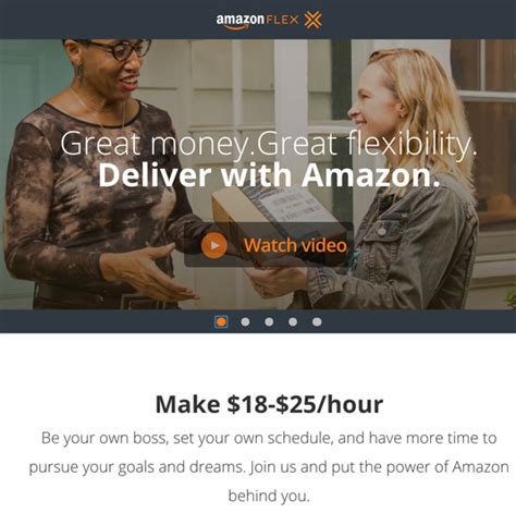 Amazon Flex App for Android 的图像结果