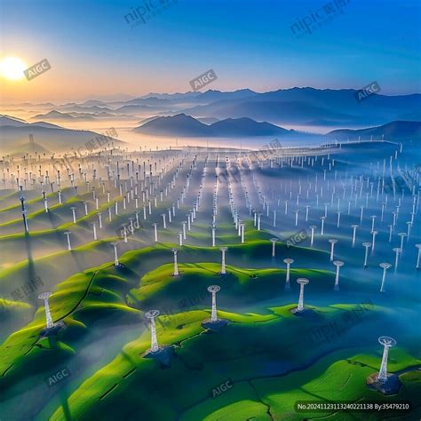 野外的新能源发电设备高清图片下载-正版图片600247140-摄图网