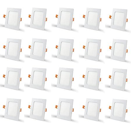Buy DMak D'Mak 15 Watt Ultra Slim Led Super Bright Square Shape Pop ...