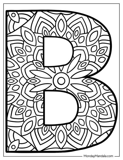 20 Letter B Coloring Pages (Free PDF Printables)