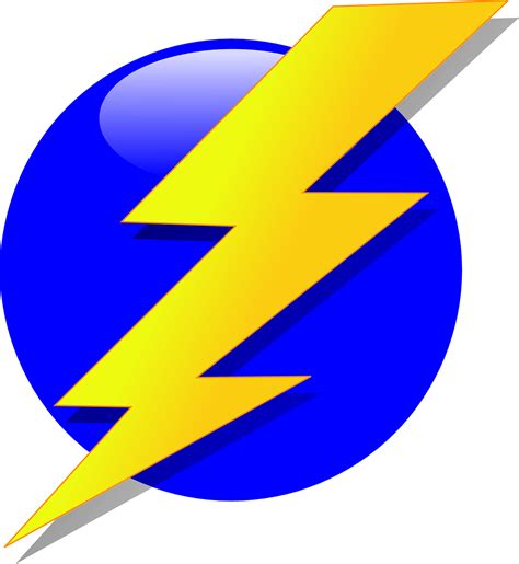 Lightning Bolts Clip Art