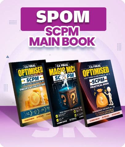CA Final Set B Costing SCPM Magic MCQ, Optimised Theroy and Practical ...