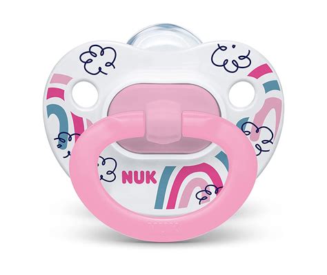 NUK Orthodontic Pacifiers, Purple, 18-36 Months, 2-Pack | BabyPro