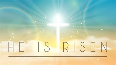He is risen just as he said - He Is Risen - Sticker | TeePublic