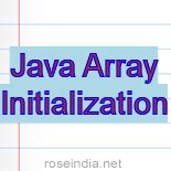 Java Array Initialization