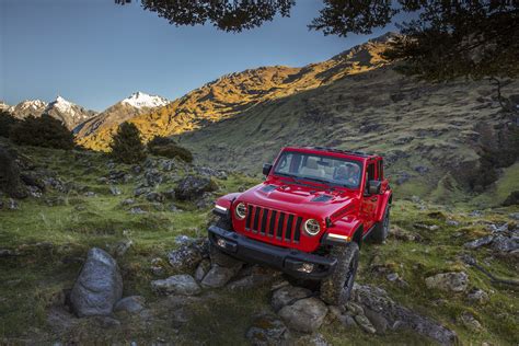 4K, Wrangler Unlimited Rubicon, Jeep, Red, Metallic, SUV, HD Wallpaper | Rare Gallery