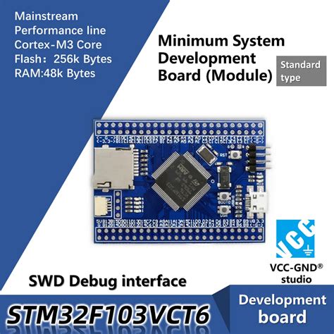 STM32F103VCT6 ARM STM32 Minimum System Development Board Cortex-m3 new ...