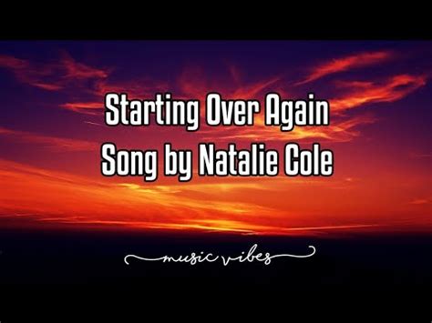 Kath Loria Starting Over Again Lyrics 的图像结果