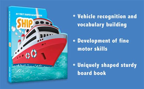 My First Shaped Board Books For Children: Transport - Ship : Wonder ...