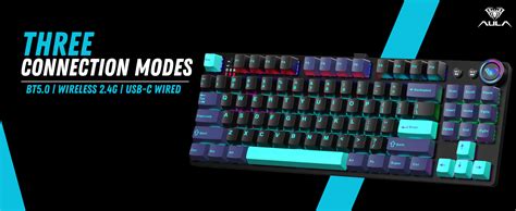 Amazon.in: Buy AULA M75 Tri-Mode (2.4G/Bluetooth/Wired) Hot Swappable ...