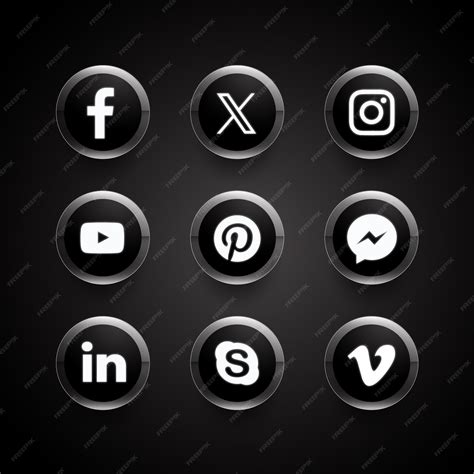 Gradient Twitter-Logos-Sammlung und andere Social-Media-Anwendungen ...