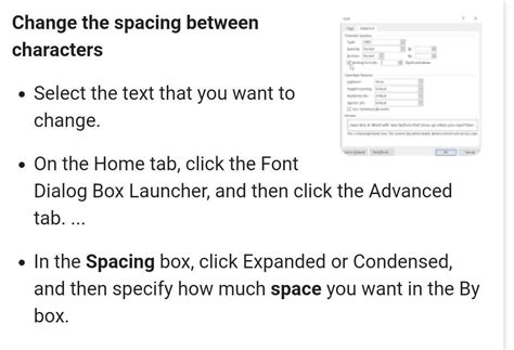 (C) Line Spacing and character Spacing in MS-word - Brainly.in