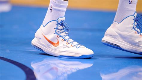 Kevin Durant Shoes Blue And Orange
