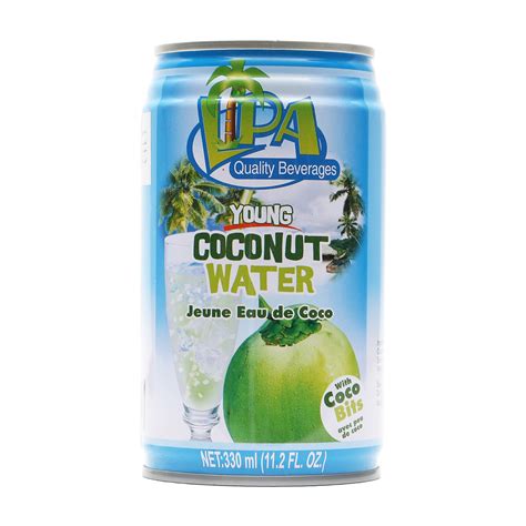 Lipa Young Coconut Water With Bits 330 ml Online at Best Price | Lulu Oman