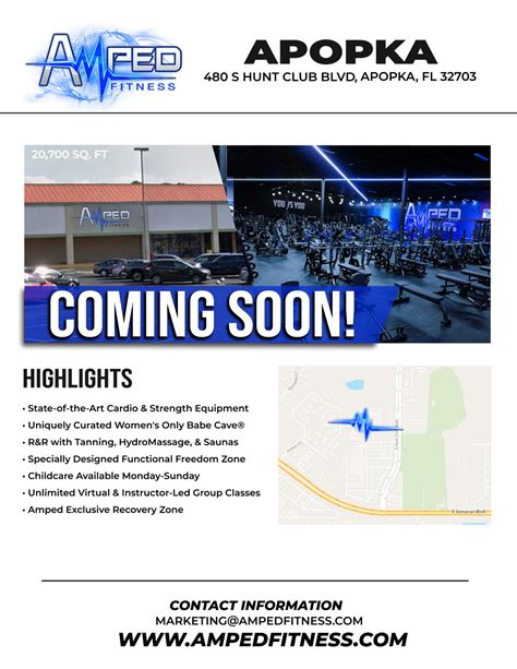 Make room Central Florida, we've got ANOTHER one on the way. 🎉 Amped ...