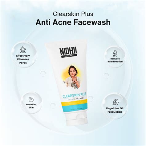 Clearskin Plus Anti Acne Facewash – Nidhii Skincare