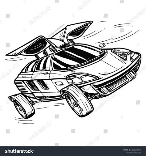 Flying Car Concept Art