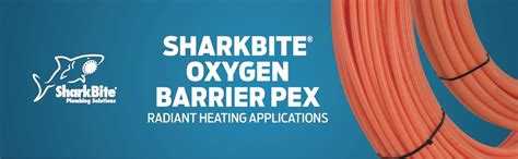 SharkBite U860O500 1/2-Inch PEX Tubing, 500 Feet, ORANGE, for radiant ...