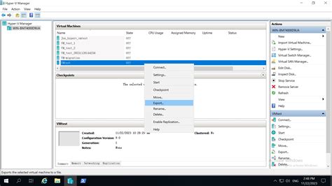 Image result for Hyper-V Export VM