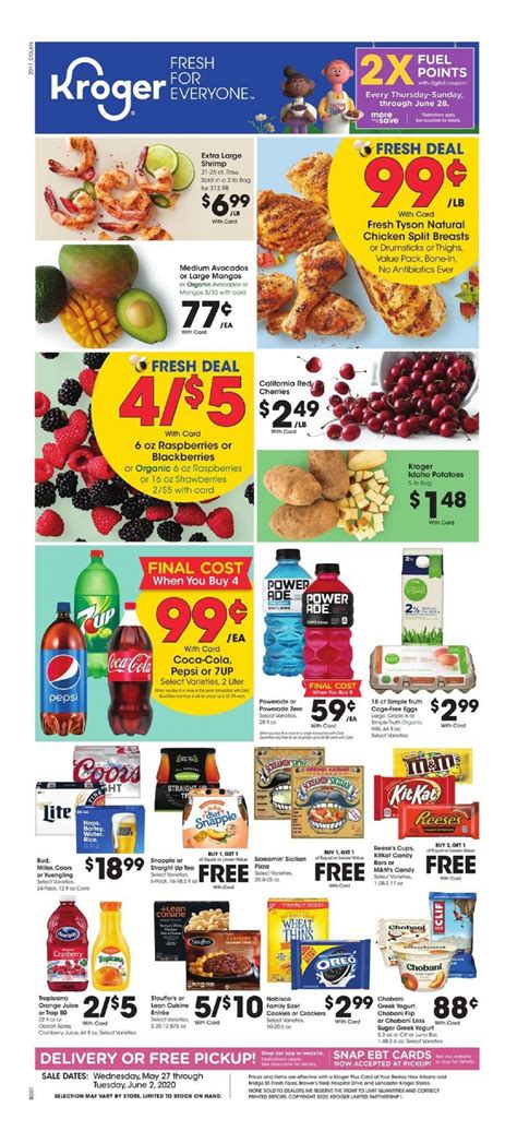 Kroger Weekly Ad Valid May 27 - Jun 02, 2020 Sneak Peek Preview ...