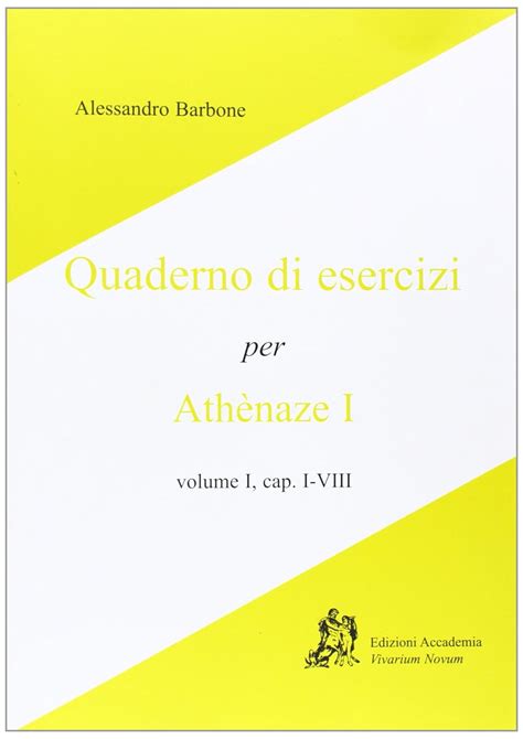 Amazon.in: Buy Athenaze I, cap. I-VIII. Quaderno di esercizi. Per le ...