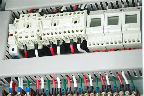 Low angle view of fuse box | Premium Photo