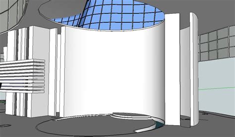 白色的一体化空间在逗号吊顶、圆弧背景墙、曲线感的电视柜、格子书架等多样化的造型配合下，呈现出原生的建筑美；逗号餐桌与吊顶呼应，并兼具多重功能，餐桌围绕组成花型，给予空间几分曼妙。_488178 ...
