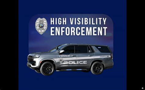 Venice Police to conduct high-visibility enforcement - The Suncoast ...