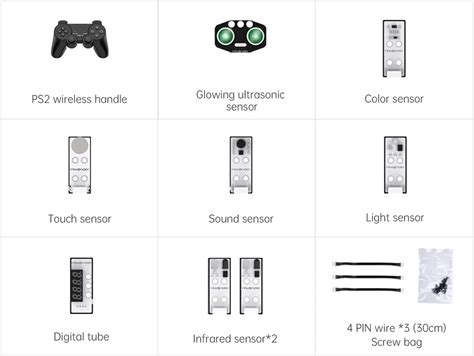 Buy Hiwonder Development Kit Sensors Modules Kit for MaxArm ESP32 ...