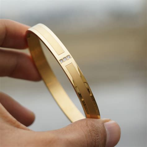 Cartel Gold Kada Bracelet – Shop Elite Bold Style Zivilia