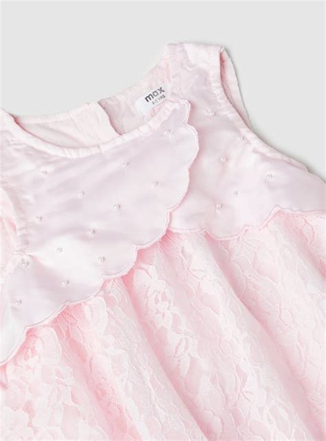 Buy Girls Floral Lace A-line Dress Online at just Rs. 999.0 ...