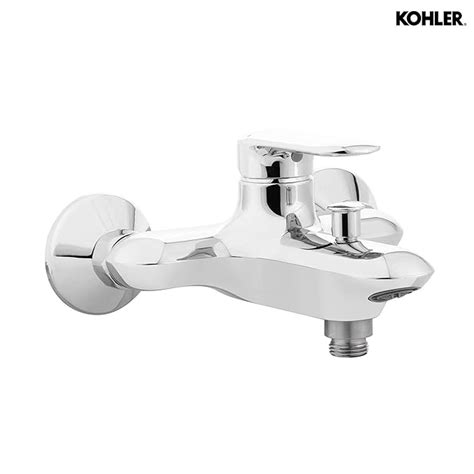 KOHLER Kumin 99460IN-4-CP Exposed Bath and Shower Wall Mixer (Polished ...