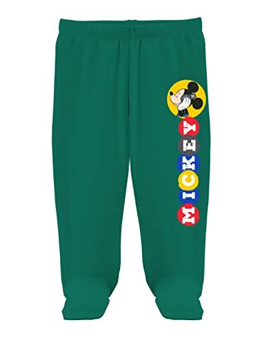 Disney by Minicult Mickey Mouse Footed Pajama Pants For Baby Boys And ...