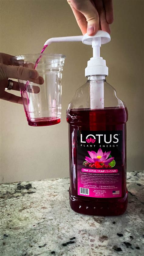 Pretty in Pink Lotus Drink - Lotus Recipes