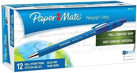 Paper Mate 9560131 Flexgrip Ultra Retractable Ballpoint Pens, Fine ...