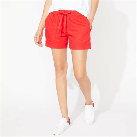 LINEN-BLEND SHORTS | Nautica