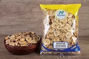 Neelam Foodland Roasted Banana Wafer, Crispy Chips, Perfect for ...
