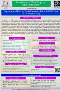 Workshops/Conferences in Mathematics – P Kalika