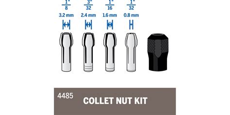 4485 Collets & Chucks | Dremel