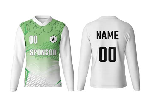 Custom Club V Neck Full Sleeve Jersey – jerseyjunction