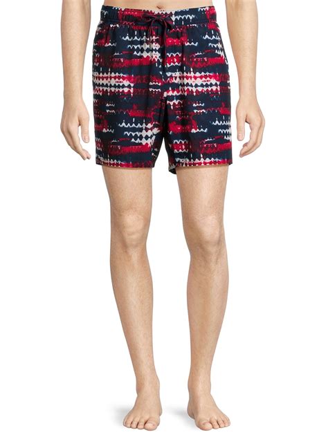 George Men's Compression Lined Swim Trunks UPF 50+ 7" Inseam, Sizes S ...