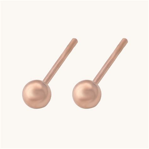 Buy Plain Ball Stud Earrings online- Palmonas – PALMONAS