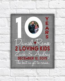 10th Wedding Anniversary Gifts For by 10th Wedding Anniversary Gift 10 Year Anniversaries 10th Wedding Anniversary Gifts For