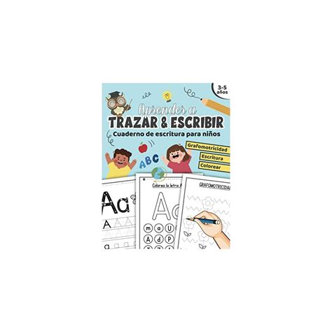 Buy Aprender a trazar & escribir: Cuaderno de escritura para niños de ...