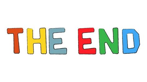 the end clipart #4017825 | Clipart Library