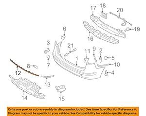 Genuine Hyundai 86683-2L300 Bumper Molding : Amazon.in: Car & Motorbike