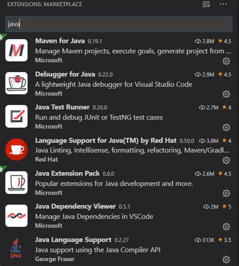 Debugger for Java Vscode 的图像结果